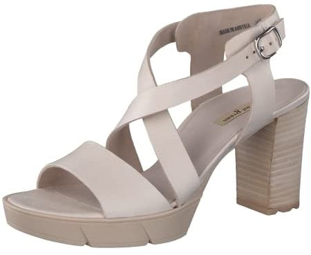 Paul Green Damen, Frauen Plateausandalen,Freizeitschuhe,offene,Schuhe,Strandschuhe,Plateausandaletten,Dicke,Sohle,Hellbeige (Biscuit),39 EU / 6 UK