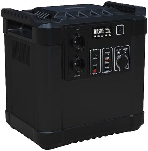 revolt Powerbank Wohnmobil: Powerbank & Solar-Konverter mit 1.456 Wh, Versandrückläufer (Akkus für Camping, Mobile Akkus Camping, Spannungswandler 220)