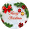 Pack of 48 Christmas Label Stickers (45 mm) Christmas Decorations Stickers for Cake Boxes, Gifts & Card Making Papa Prints®