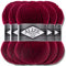 Alize 5x 100g Superlana Maxi Türkische Premium Wolle Baumwolle und Acryl Uni Handstrickgarne | Yarn | Garn | Strickgarn Einfarbig Baby zum Häkeln Stricken Kleidung Schals (Cherry | 390)