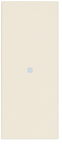 Vimar 30008A.C Linea Pulsante assiale illuminabile, tasto sostituibile, dimensioni 2.23 x 5.28 x 3.75 cm, canapa