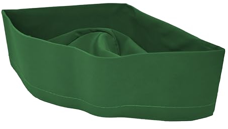 bonballoon Hut Muslimische Männer Kappe El Shaarawy Kufi Ägyptische Koofi Arab Kofi Topi Islamisch Arabisch Islam Sha'rawi Koran Herren Eid Ägypten Imam Baumwolle und Polyester, Siehe Bilder,