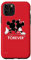 Hülle für iPhone 11 Pro Disney Mickey und Minnie Mouse Silhouetten Forever Red
