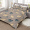 Bettdecke 135x200 Alpaka Ganzjahresdecke - Liebe Bettdecke Ohne Bezug Waschbar - 4 Jahreszeiten Bettdecken 135 x 200 mit Geometrie Muster - Wende-Design Steppdecke Schlafdecke AF-337