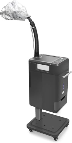 Elitzia Hair Steamer Micro Mist Scalp Detoxifier per Deep Conditioning Sedia Reclining Bed Attachment Strumento professionale per la cura dei capelli per Salon SPA Barber Shop ET19390