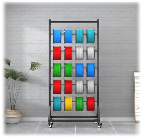 Support de bobine de fil robuste – Organisateur de câbles durable pour solutions d'affichage et de stockage électriques, industriels et de vente au détail