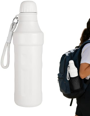 Edelstahl Trinkflasche 500 ml Vakuumbecher mit Öffnung