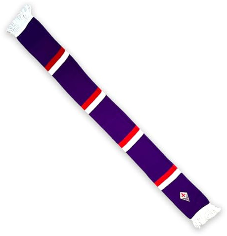 Sciarpa Fiorentina Store - Gadget Fiorentina Calcio - Prodotto Ufficiale ACF - Originale Sciarpa Viola Tubolare con Logo - Accessorio Tifoso Stadio - Idea Regalo Uomo Donna Bambino