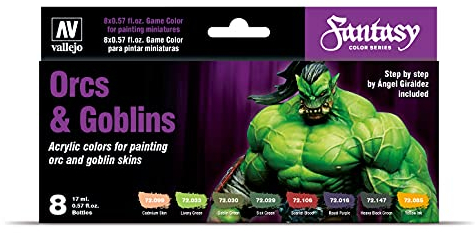 AV Vallejo (Spiel Farbe – Set – Orks & Goblins