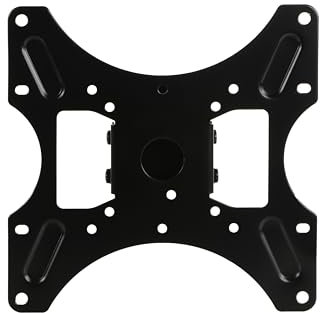 LINK LKBR18 Staffa a muro orientabile per TV LED/LCD DA 13 A 43 fino a 30KG E VESA 200x200, Nero