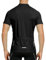 INBIKE Radtrikot Herren Kurzarm Fahrradtrikot Kurz Ärmellos Shirt Fahrrad Trikot Jersey Aus Elastischem Atmungsaktiv Schnell Trockendem Stoff Schwarz M