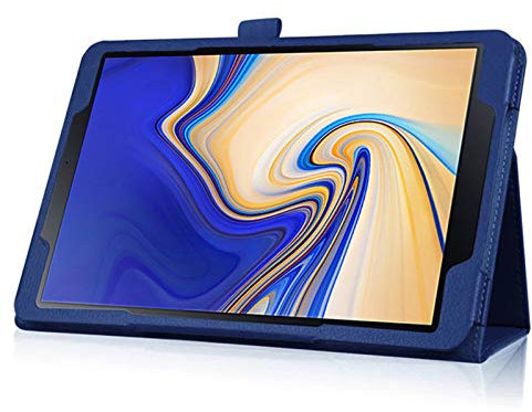 Funda para Samsung Galaxy Tab S4 SM-T830 T835 10.5 pulgadas Slim Case con función atril azul