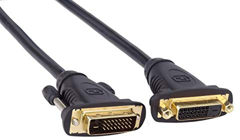 PremiumCord Câble d'extension DVI-D Dual Link, DVI (24 + 1), MF, 3 m