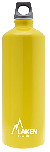 Bot. alu. Futura 1 L.-tapón gris -Amarillo Bot.