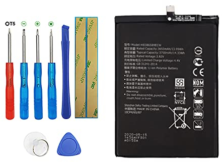 Vvsialeek HB386589ECW Akku Kompatibel Für Huawei Mate 20 Lite & P10 Plus & Honor View 10 & Honor Play & Huawei Nova 5T with Toolkit