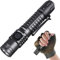 Wurkkos Tactical Flashlight, 2000 Lumen Super Bright, 345m Long Range, Dual Switch, IPX8 Waterproof, Rechargeable, EDC for Emergencies, Camping, Hiking
