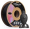 Creality CR-PLA Matte 3D Druck Filament, 1.0KG Umweltfreundliche Kartonspule, 1,75mm PLA Matte 3D Drucker Filament, ≤0.03mm Maßgenauigkeit, Kompatibel mit Creality FDM Druckern (Schwarz)