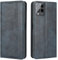 HualuBro Handyhülle für Telekom T Phone Pro 5G / T-Mobile Revvl 6 Pro 5G Hülle Leder, Magnetisch Stoßfest Schutzhülle Klapphülle Flip Case Cover für T-Mobile T Phone Pro 5G Tasche, Blau