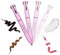 4 in 1 Makeup Pen, 4 Farben Augen Make-Up Stifte, Multifunktionaler Kosmetikstift Wasserfester Makeup Beauty Pencil, Augenbrauenstift & Eyeliner & Lipliner & Textmarker (#2)
