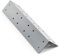 3-Tier Corner Galvanised Steel Railway Sleeper Bracket - Metal, Plate, Timber, Wood, Steel, Fixing, Heavy Duty, Garden, Project - Raised Beds, Driveway Pathway Edging, Retaining Walls