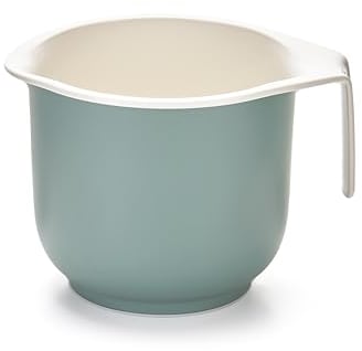 Re-Generation Bakeware 3L Mixing Bowl - Large with Non-Slip Base & Ergonomic Handle, Perfect for Cooking - Teal