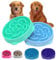 YINEYA 4 Cups Slow Feeder Dog Bowls Large Breed, Anti-Choking Pet Supplies, Maze Dog Food Bowl, Puzzle Feeder That Slow Down Eating 2PCS