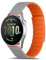 Koelaa 22mm Correa Silicona Compatible con Huawei Watch 4 Pro/3/Ultimate/Buds/Watch GT 3 46mm, Magnética de Silicona Suave, Ajustable Correa-Gris+Naranja
