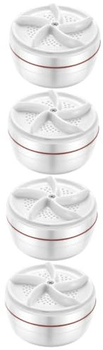 Homoyoyo 4pièces Mini Machine à Laver Portable Usb Laveuse Silencieuse Pour Sous-vêtements Et Chaussettes Économie Espace Pour Dortoir Et Camping