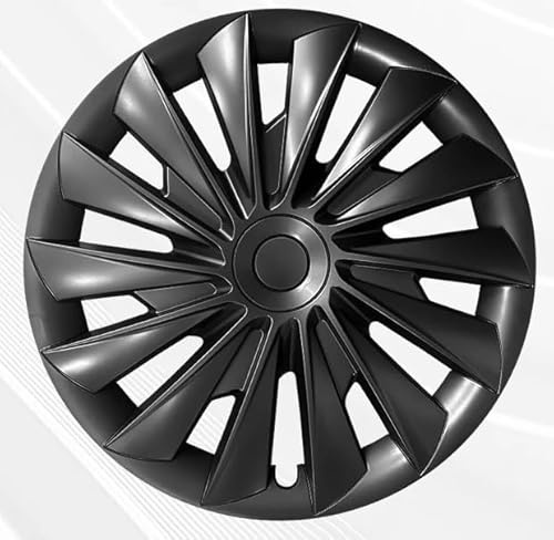 Tesla Model 3 2024+ Hochland Radkappen 18 Zoll Schwarz 4er Set