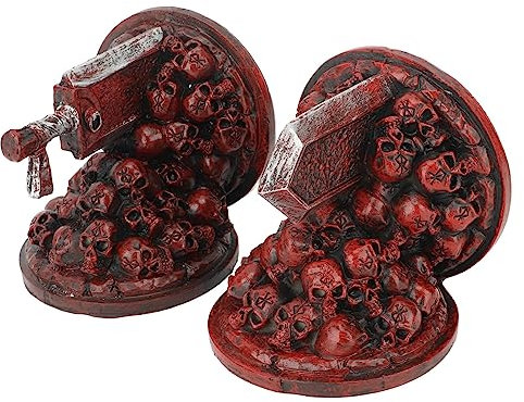 Serre-Livres en Résine Dragon Slayer, Décoration de Bureau Vintage pour Enfants, Idéal pour Organiser des Livres et des Magazines, Fabriqués en Résine de qualité Supérieure,