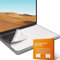 Keyboard Protector, Screen Keyboard Imprint Protection Microfibre Film and Cleaning Cloth, Screen Keyboard Covers Effectively Removes Fingerprints, Dust, Dirt for MaBook Pro 13/14