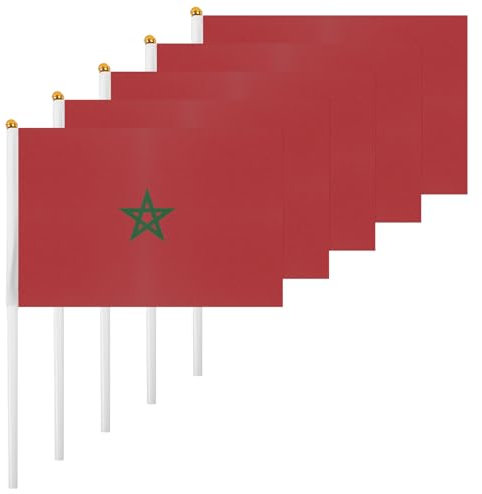 ASUNO Lot de 20 petits marocains 14 × 21 cm