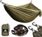 NATUREFUN Amaca da Campeggio da Viaggio Ultraleggera | capacità di Carico 300kg | (300x200 cm) Traspirante, Nylon da Paracadute | 2x Moschettoni Premium,2x Corde in Nylon Incluse | Interno Esterno