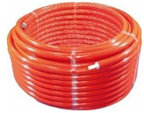 Wavin Tigris Mehrschichtverbundrohr 20 x 2,25mm x 50 m 9mm vorisoliert rot