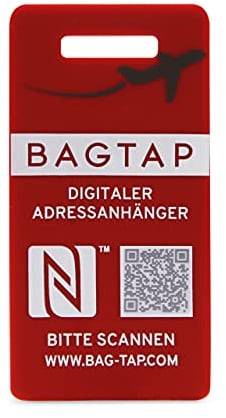 Bagtap - Silikon - digitaler Gepäck und Reiseanhänger