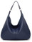 Ashioup Damen Bag Hobo-Taschen, Lila-Blau