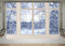 Kate Winter Landschaft Fenster Foto Hintergrund Weihnachten Schnee Tress Fotostudio Hintergrund für Fotografie Weihnachten Partys Dekoration Fotostudio Requisiten 2.2x1.5m/7x5ft