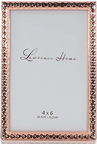 Lawrence Frames Metall-Bilderrahmen mit Hammereffekt, 10 x 15 cm, Kupfer