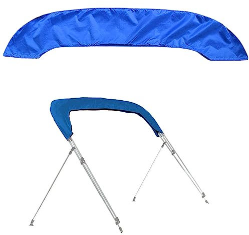 Boots Bimini Top Aufbewahrungs Boot Abdeckung für 3 Bug Stütz Top – 600D wasserdichtes Baldachin Organisationszubehör (73-78 W)
