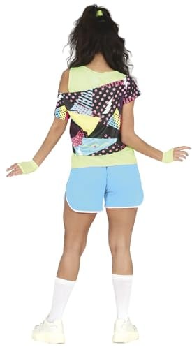 FIESTAS GUIRCA 80er Turnerin Kostüm für Damen