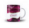 iCaseDesigner Personalised Marble Agate Swirl with Name on 11oz Ceramic Mug. 4. Pink Quartz Agate Marble