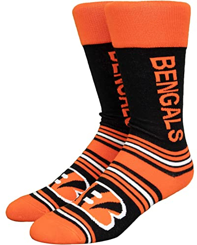 Fanatics for Bare Feet NFL Go Team Socks Socken (40-46, Cincinnati Bengals)
