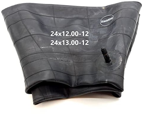 BlackRing 24x13.00-12 Inner Tube Straight Valve Ride Lawn Mower Garden Tractor
