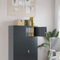 Festnight Aktenschrank Klein Büroschrank Abschließbar Lagerschrank Materialschrank Stahlschrank | Höhenverstellbarer Einlegeboden | 90 x 40 x 40 cm Anthrazit