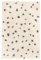 RugVista Polly Teppich, Kinderzimmerteppich, 100 x 160 cm, Rechteckig, Kinderteppich für Kinder, Polypropylene, Spielteppich Babys Junge Mädchen, Keine schädlichen Stoffe, Naturweiß/Dunkelgrau
