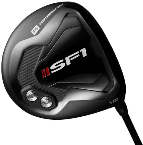Performance Golf SF1 Driver I Square Face Technology I Enable Straight Shot or Controlled Cut