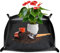 Tapis de Rempotage Imperméable, 68x68 cm Tapis de Jardinage, Tapis de Plantation en Matériau PE Noir, Tapis Jardin Pliable, Tapis de Transplantation pour Rempotage, Semis
