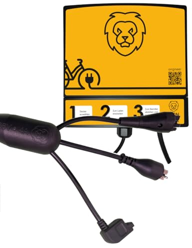ONgineer LiON Box S BS-BO-SH - raumsparende Plug & Go 36V 4A E-Bike-Ladestation (Wallbox) kompatibel mit Bosch Smart, Bosch & Shimano – Pedelec direkt Aufladen