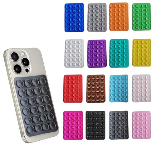 WPNCYK Octobuddy 16 Pcs - Phone Suction Pad Holder, Works With All Standard Phones