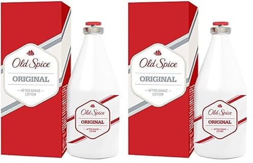 Old Spice Original After Shave Lotion für Männer (150 ml), kühlendes Rasierwasser mit antiseptischer Wirkung (Packung mit 2)